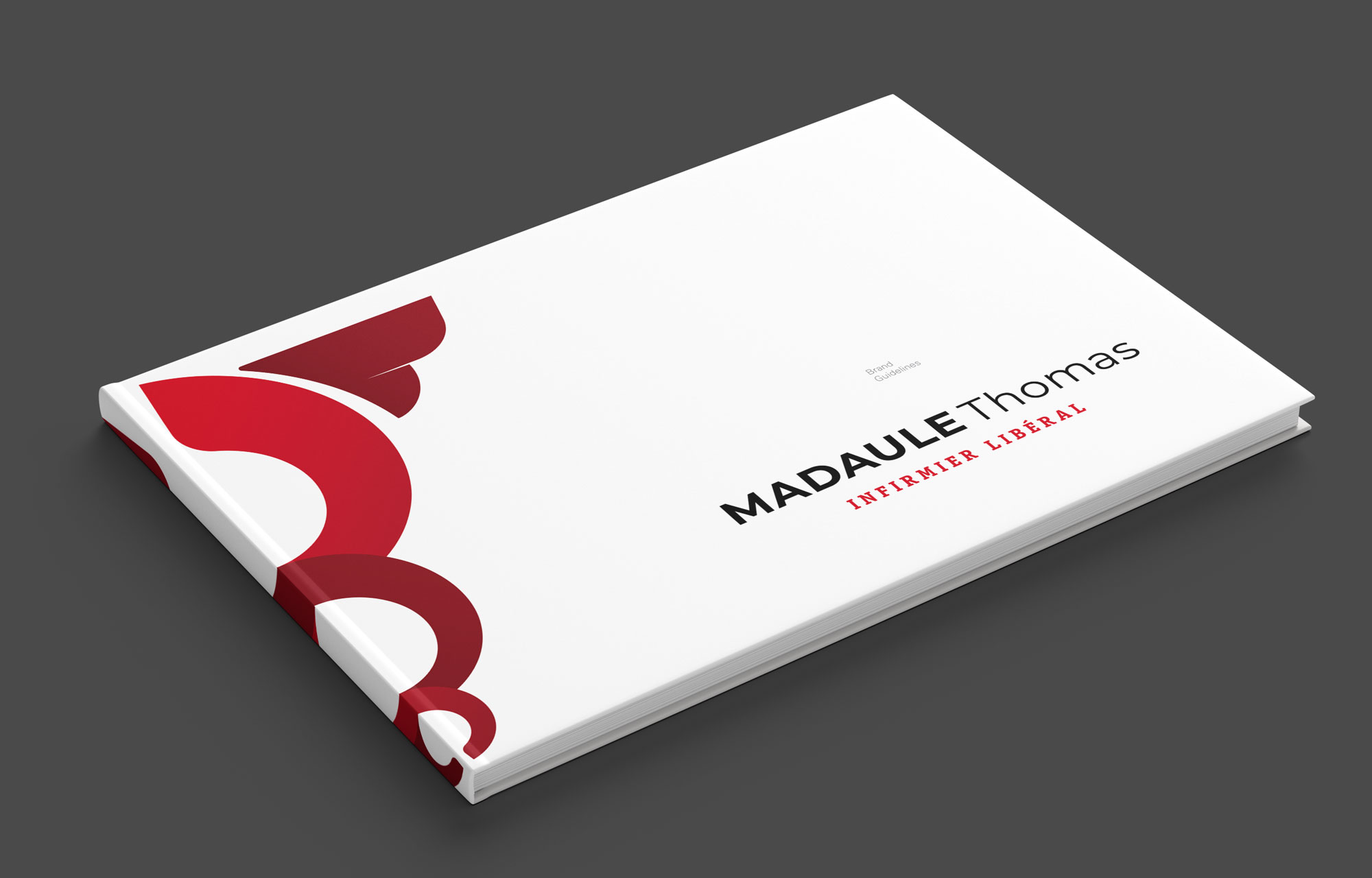 Madaule Thomas. Infirmier Libéral. Brand Guidelines. Frame Girona.