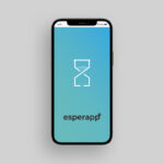 Esperapp. La teva sala d'espera virtual. Disseny Identitat Visual Corporativa, APP, Web, Peces corporatives. Càrrega APP.