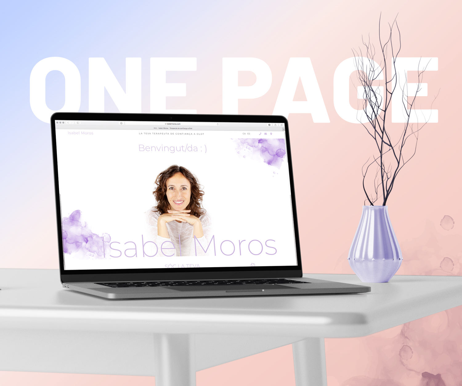 web onepage isabel moros
